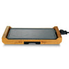 #Grelhador/Placa de alumínio fundido c/ bambu natural BAR-SS-1223 |43 x 23 cm|2200 W - Sogo