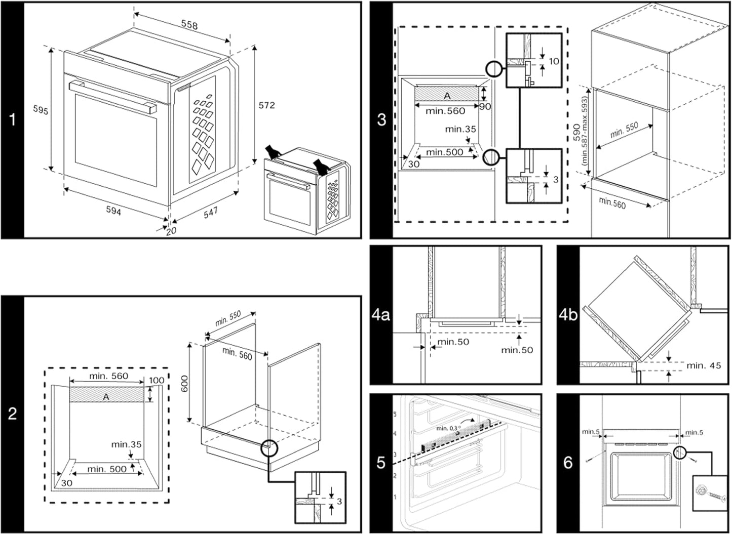 FORNO BBIE17300B - 72L - BEKO