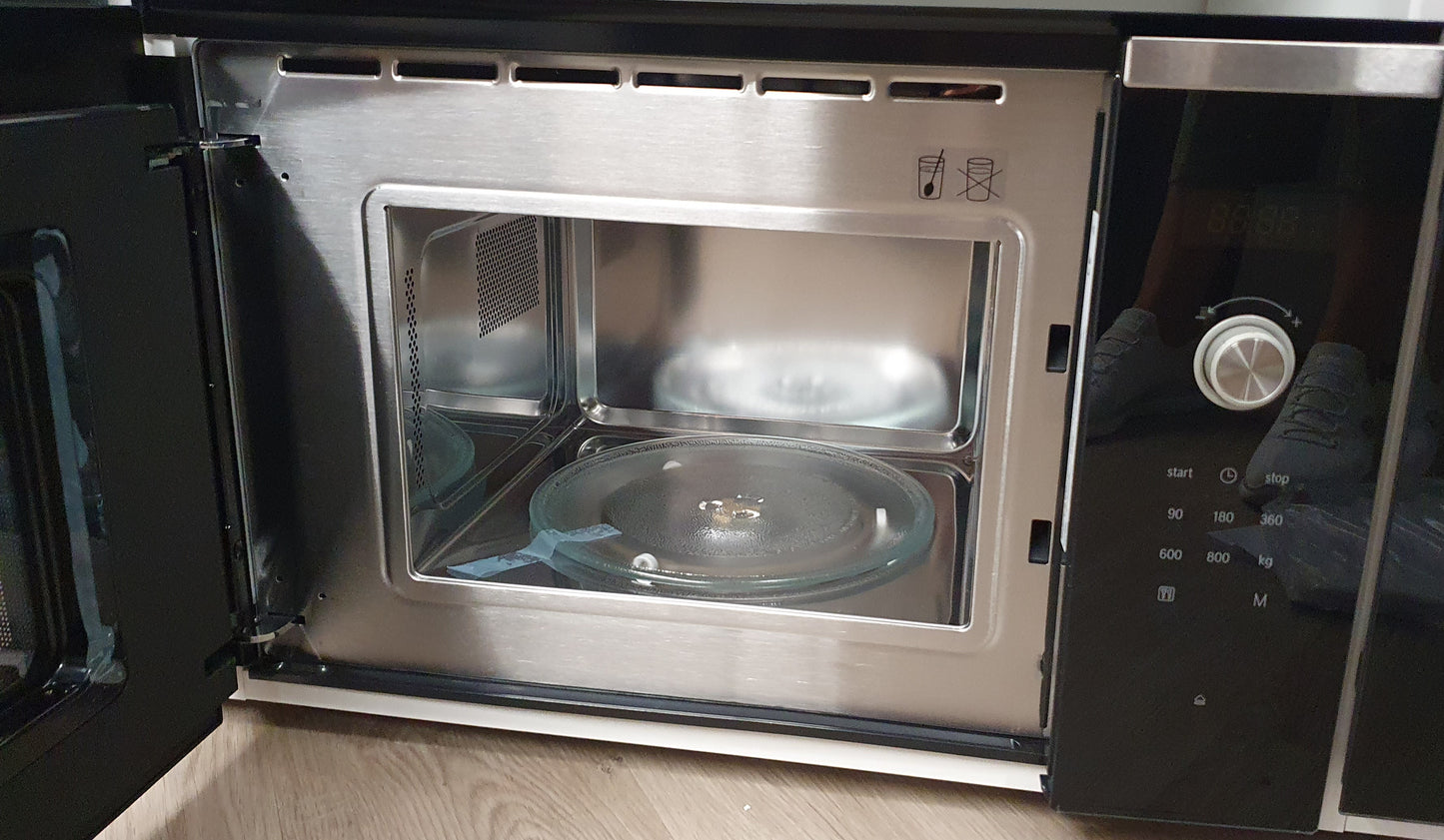 Micro-ondas de encastrar  BFL524MS0 /800W/20L - BOSCH