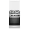 #Fogão  BGC 2060IX-VI|  Forno a Gás , Grill elétrico|70L|82 x 60 x 60 cm - Beltax