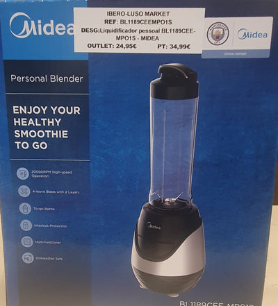 Liquidificador BL1189CEE - MPO1S - MIDEA