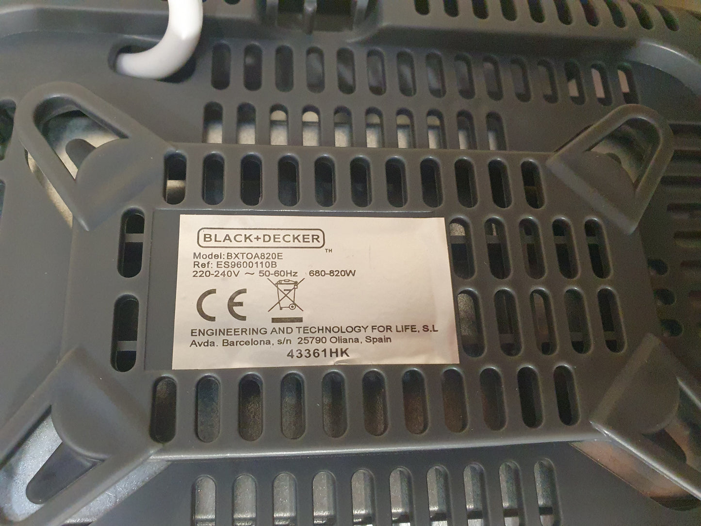 Torradeira BXTO820E - 820W -Black+Decker