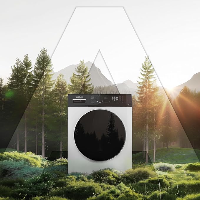 Máquina de Lavar Roupa - 8 kg Bolero Dresscode 8610 Inverter - Cecotec