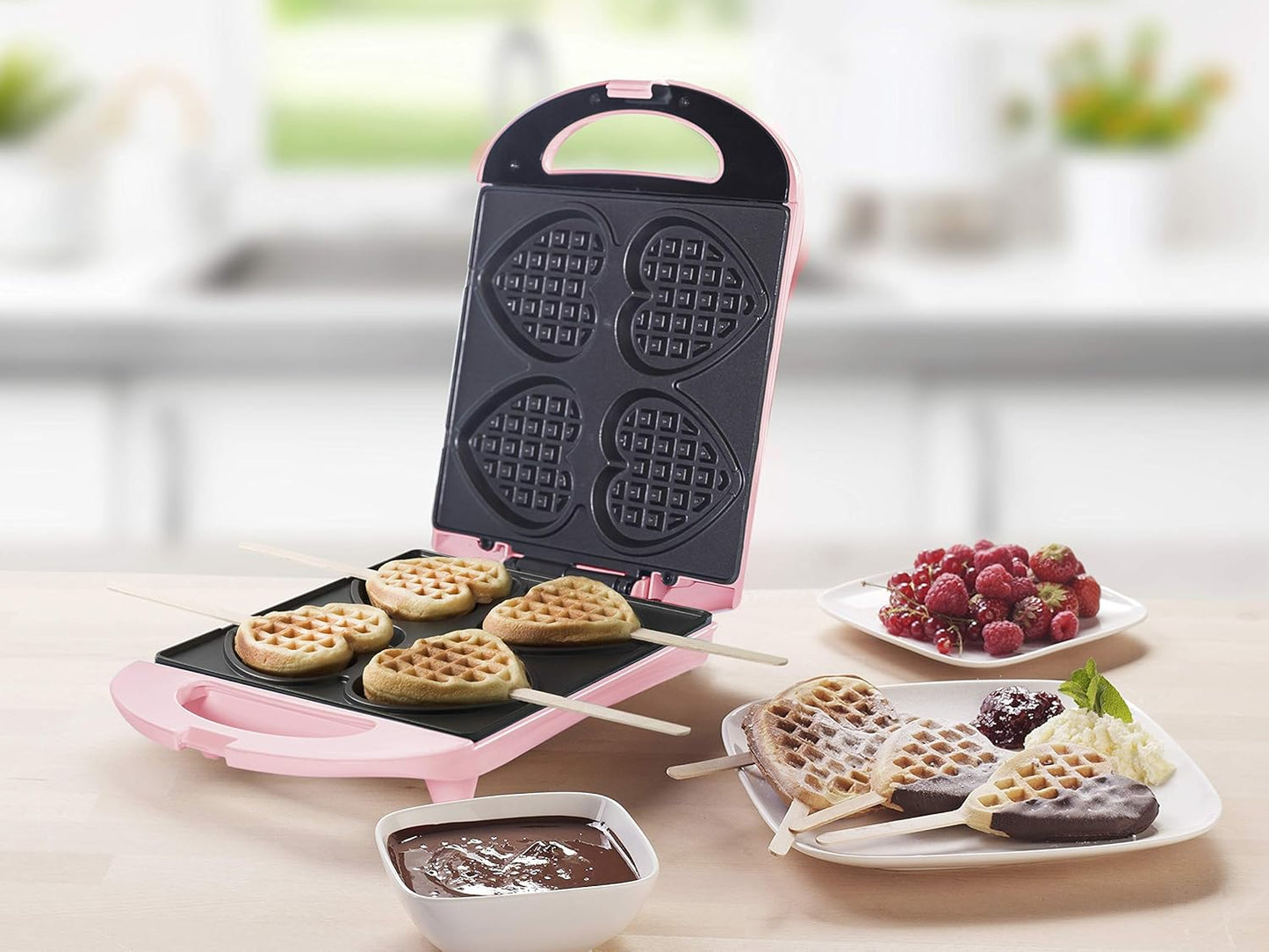 Máquina de Waffles DSW271P/780W  - Bestron