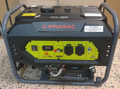 Gerador  monofásico com motor a  gasolina EPW3000-PRAMAC