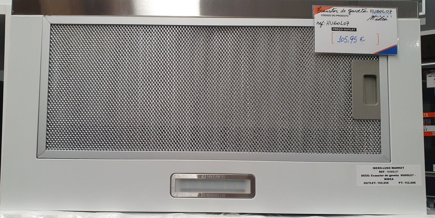 Exaustor de gaveta HU60L07 - MIDEA