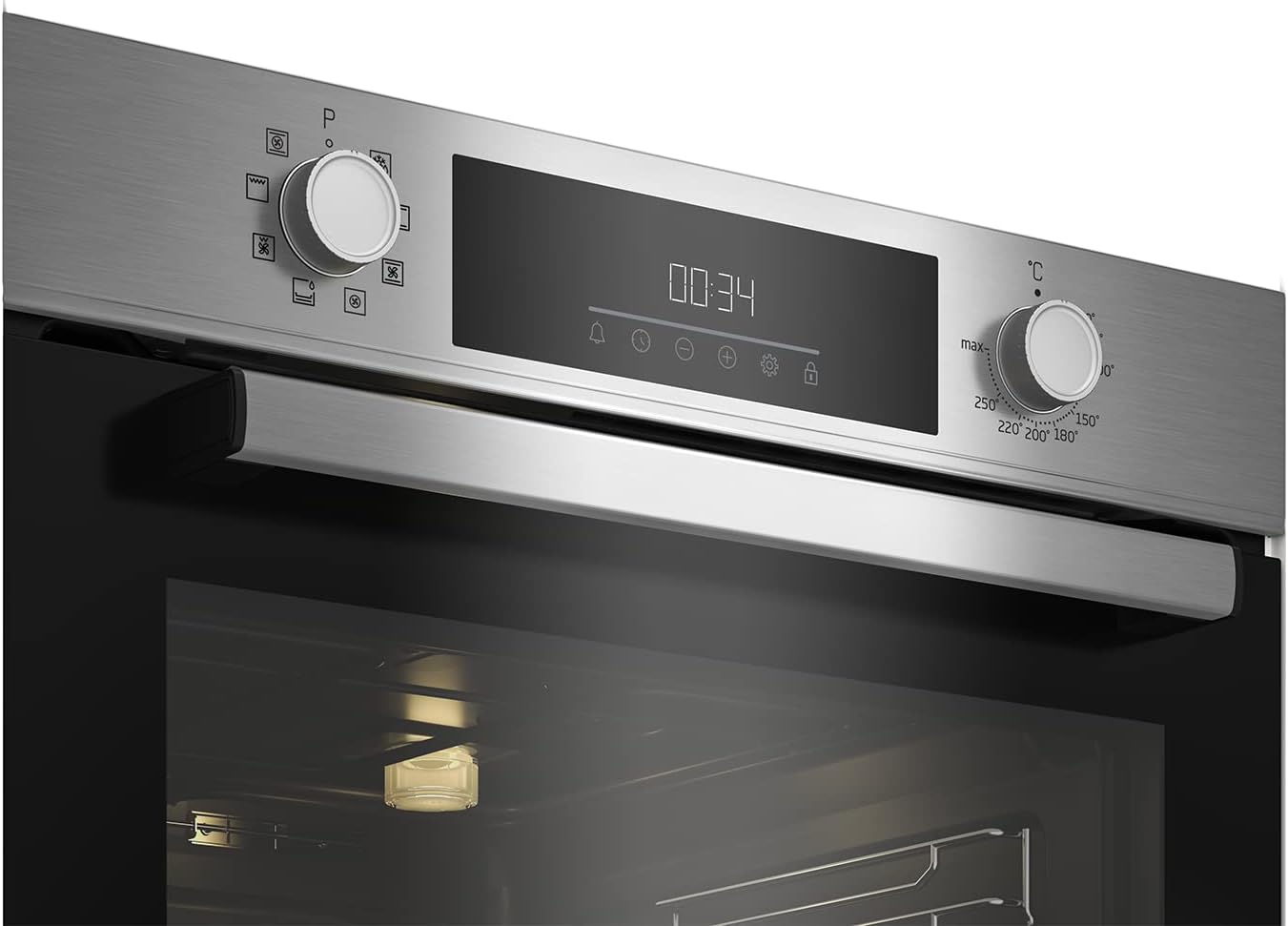 FORNO + PLACA INDUÇÃO BBSM 12340 X - 72L - BEKO