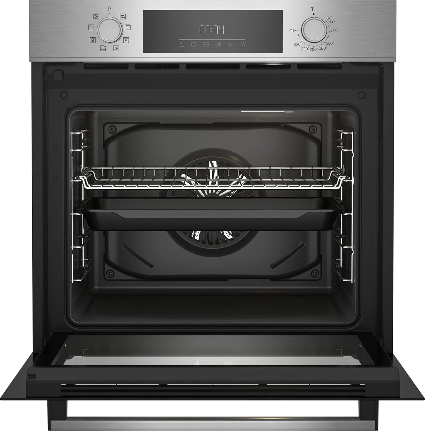 FORNO + PLACA INDUÇÃO BBSM 12340 X - 72L - BEKO