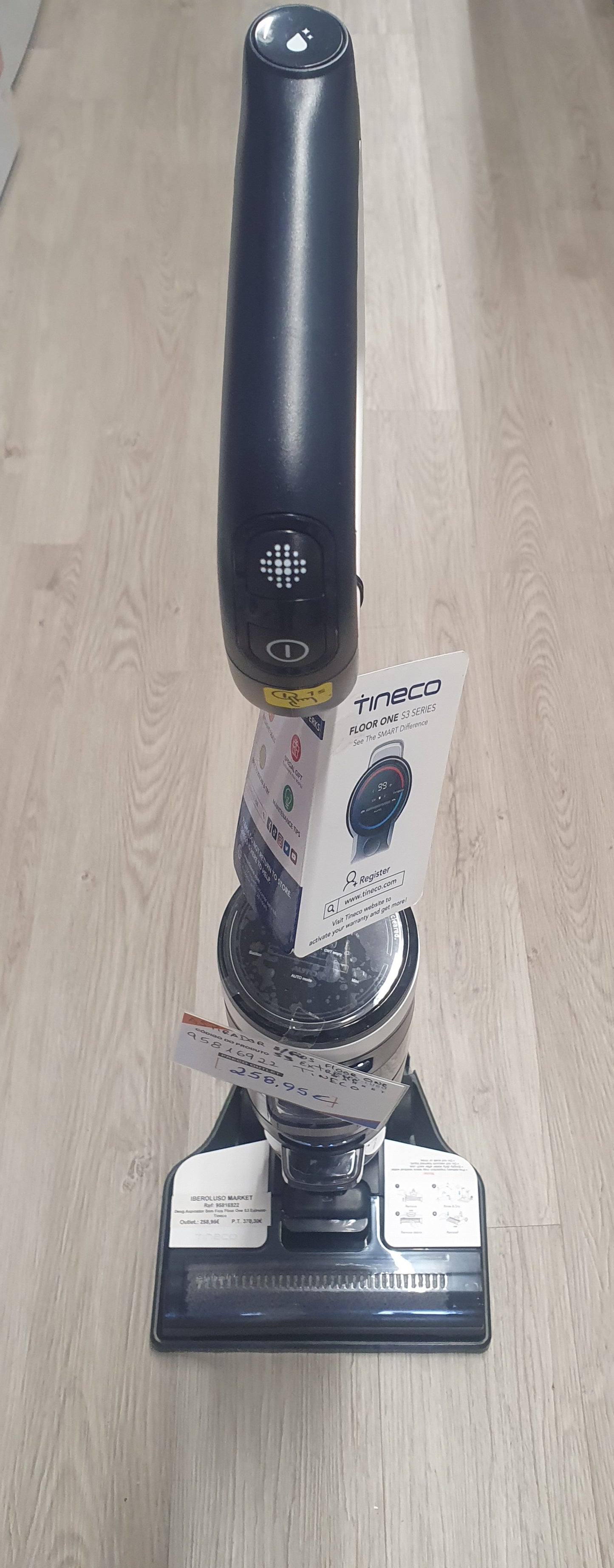 Aspirador Sem Fios Floor One S3 Extreme- Tineco