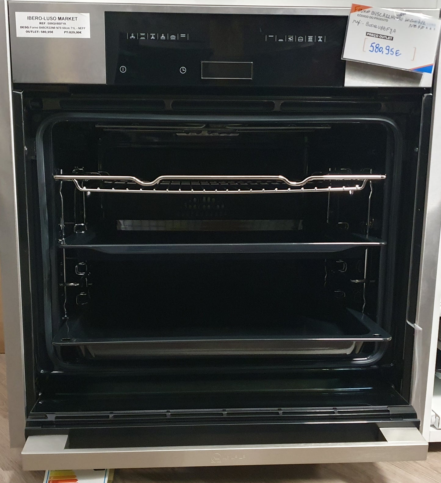 Forno B45CR22N0 N70 60cm 71L - NEFF