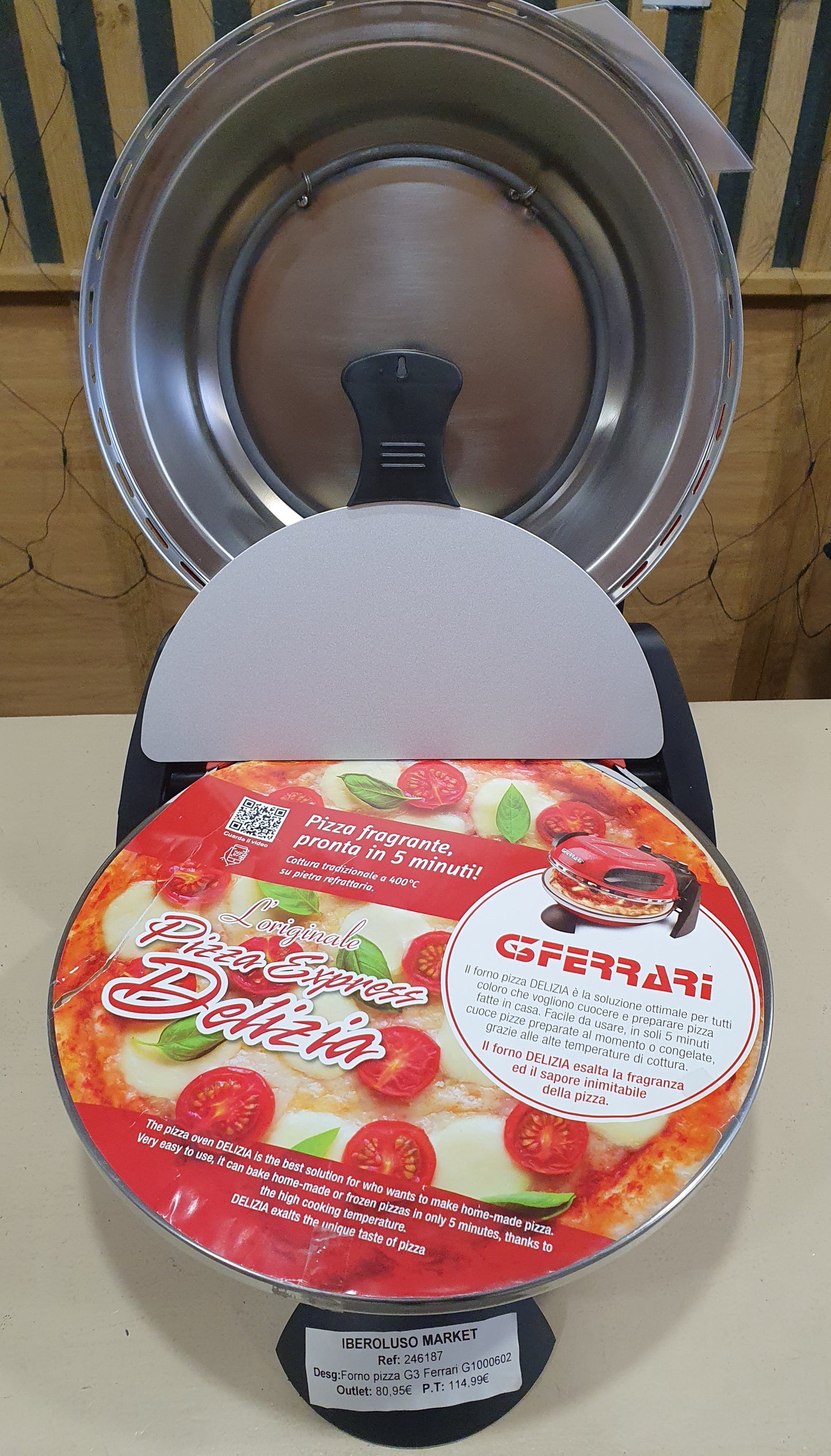 Forno para Pizza G10006/1200W - G3- FERRARI