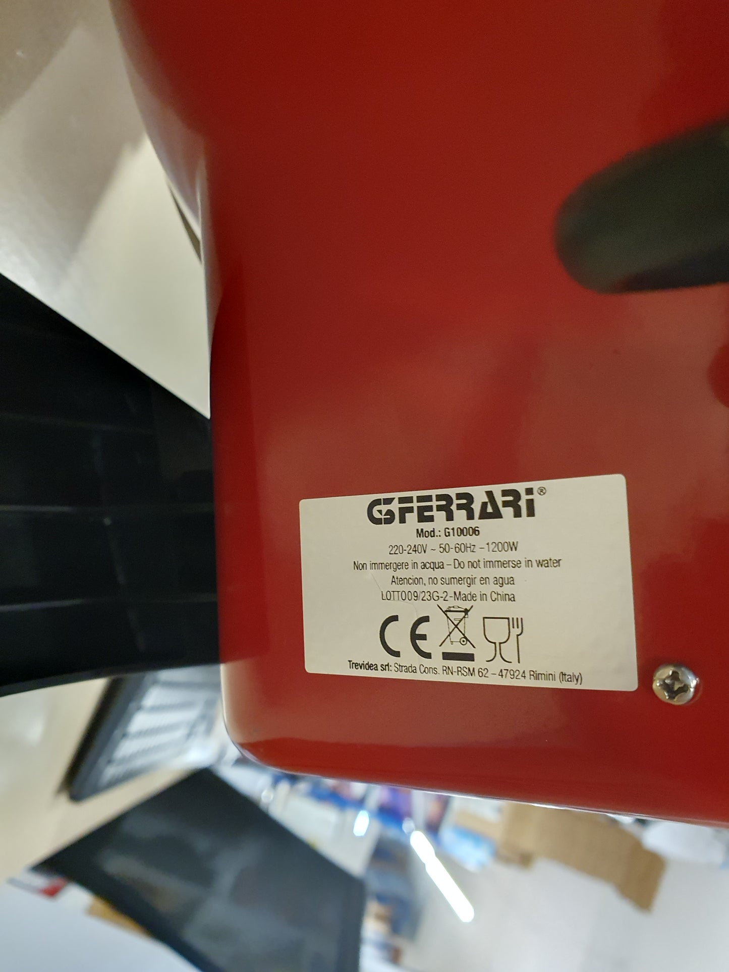 Forno para Pizza G10006/1200W - G3- FERRARI