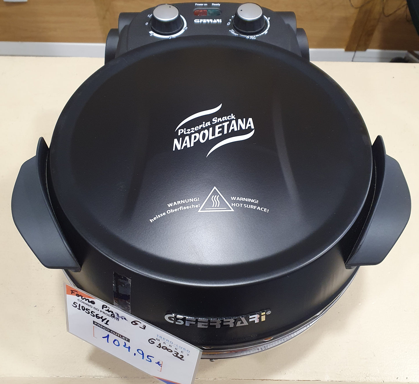 Forno para pizza G3 G10032-1200W - Ferrari