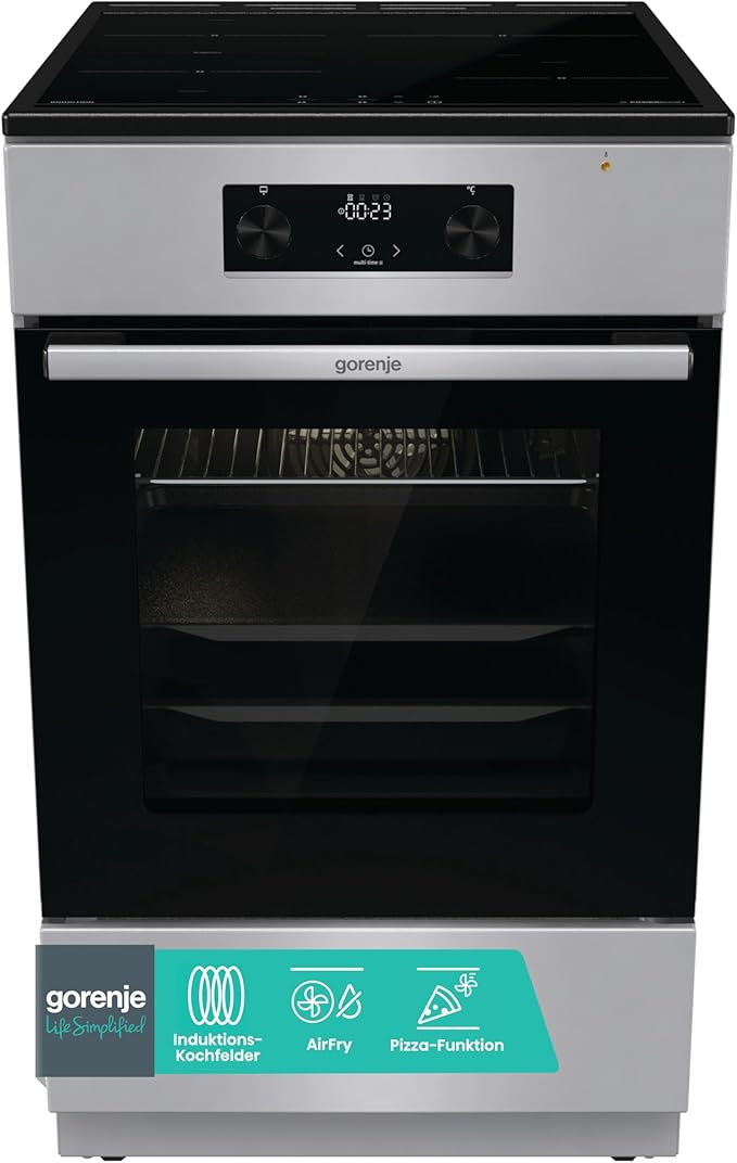Fogão c/ vitrocêramica GECS5C7SPAOT - GORENJE