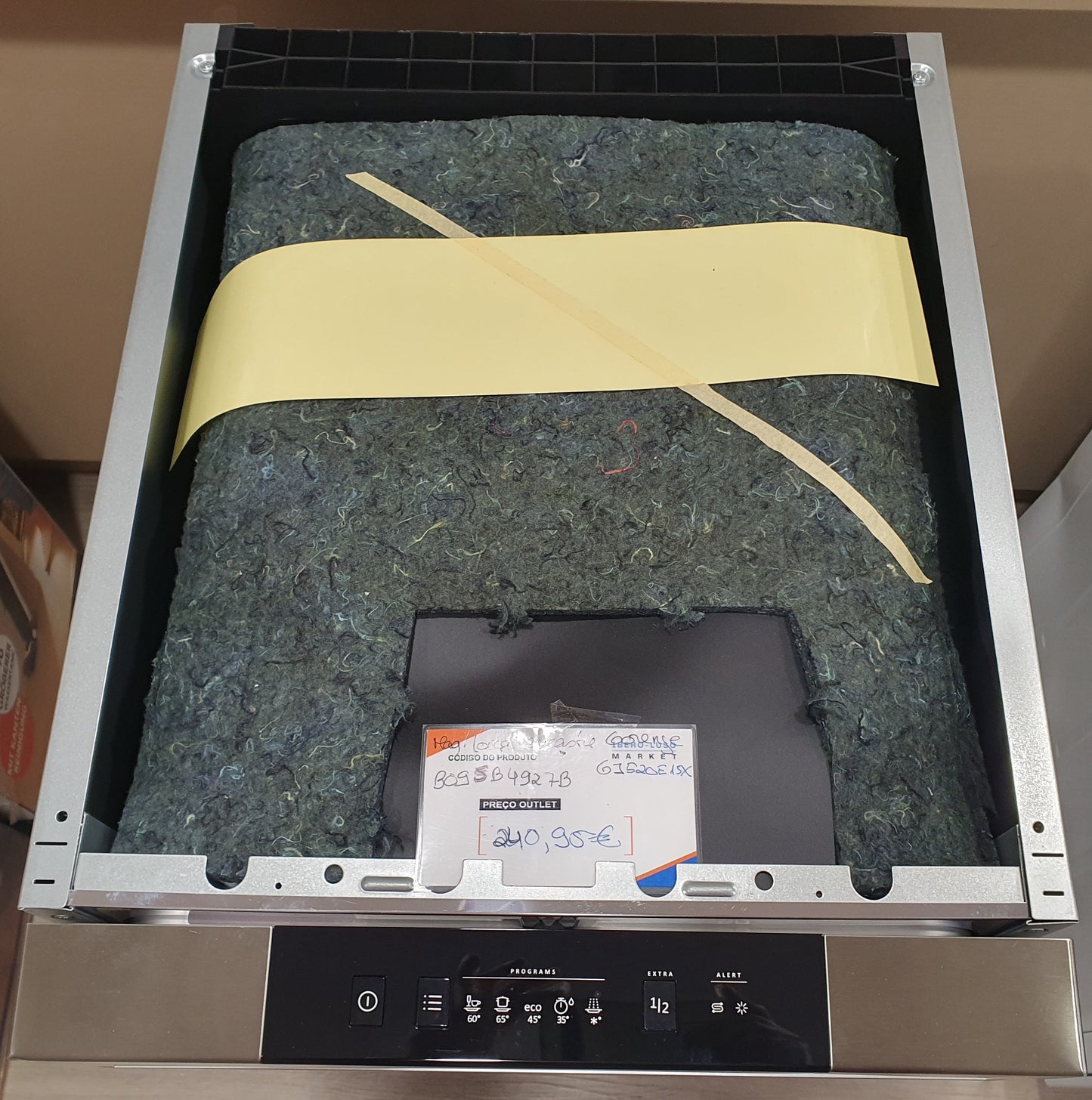 Máquina de lavar loiça semi-integrada GI520E15X - Gorenje