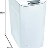 Máquina de Lavar Roupa H-WASH300 H3TFMQ48TAMCE-84X - HOOVER - carregamento superior 8Kg