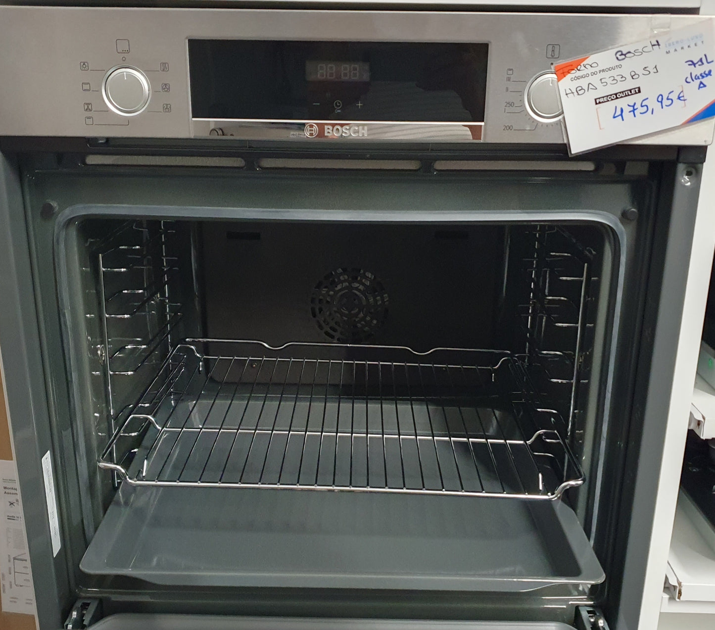 Forno HBA533BS1 - 71L - BOSCH