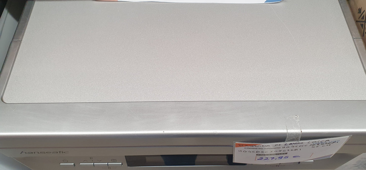 Máquina de Lavar loiça HG4585C107636RI 45cm Inox - Hanseatic