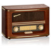 #Rádio de mesa HRA-1500/N |FM/MW| pilhas (6x LR14) ou corrente |Madeira - Roadstar