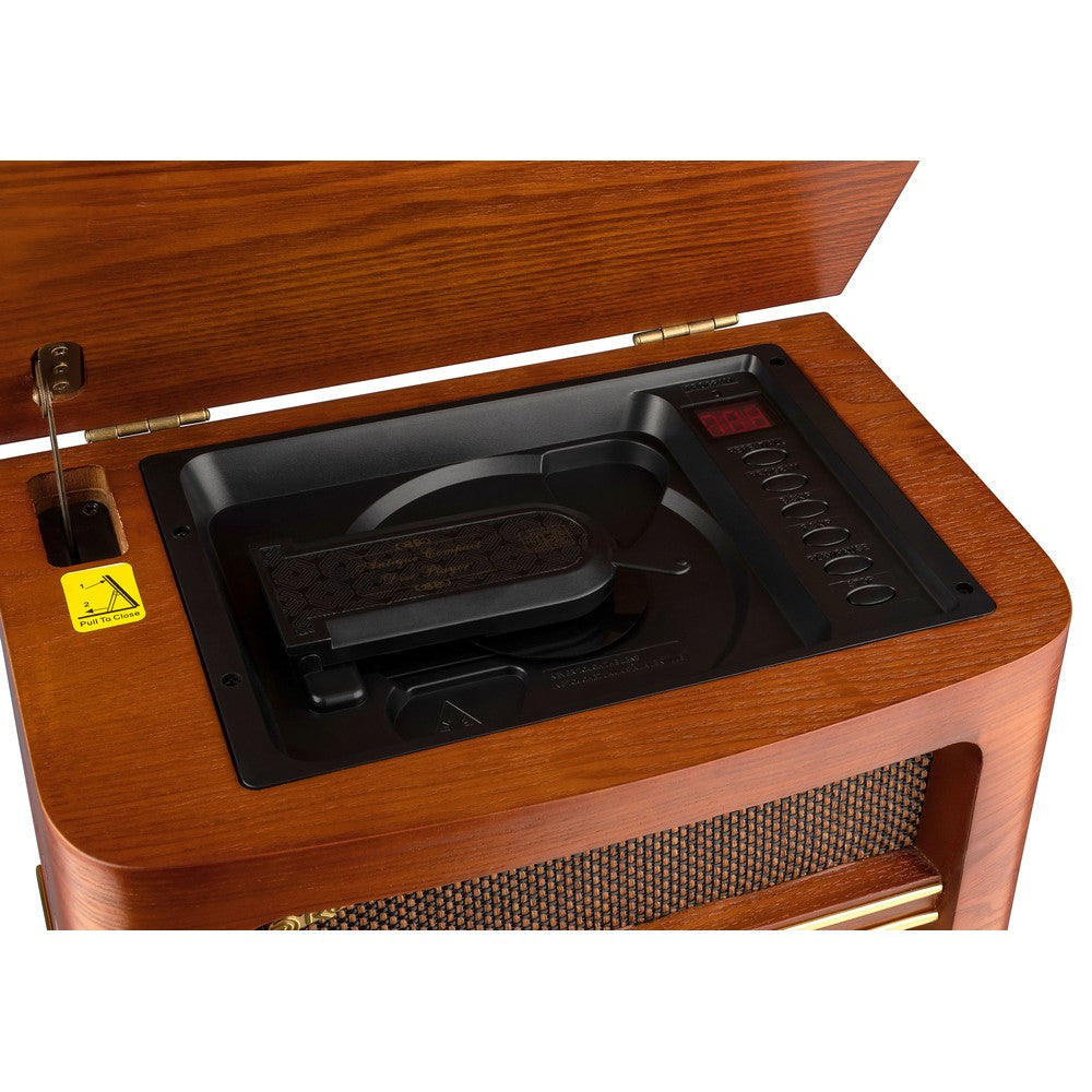 #Rádio de mesa  HRA-1500UEMP |MW/AM|Leitor de CD |Madeira - Roadstar