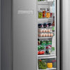 Frigorífico Americano  HSBS17590AI |592 litros|No Frost |91 x 179,3 x 69,8 cm (L/A/P) |Inox  - HANSEATIC