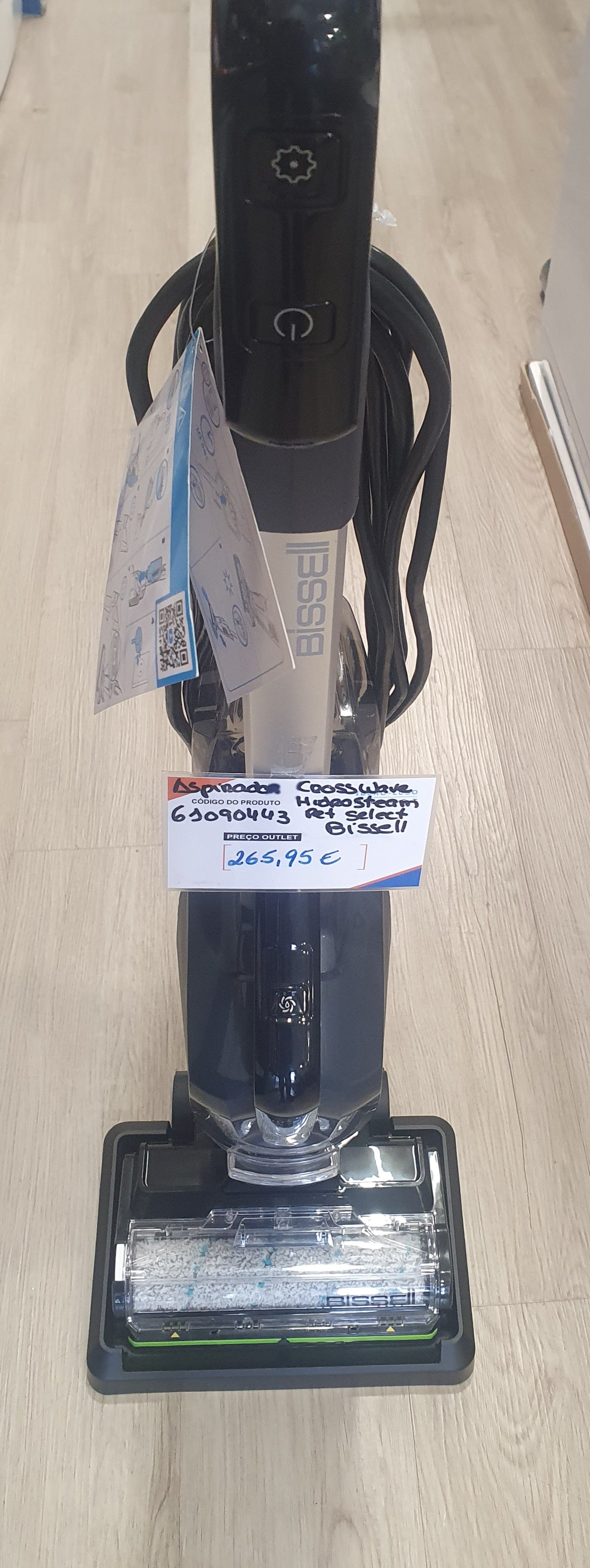 Aspirador Crosswave Hydrostean Pet Select 3527N - Bissell