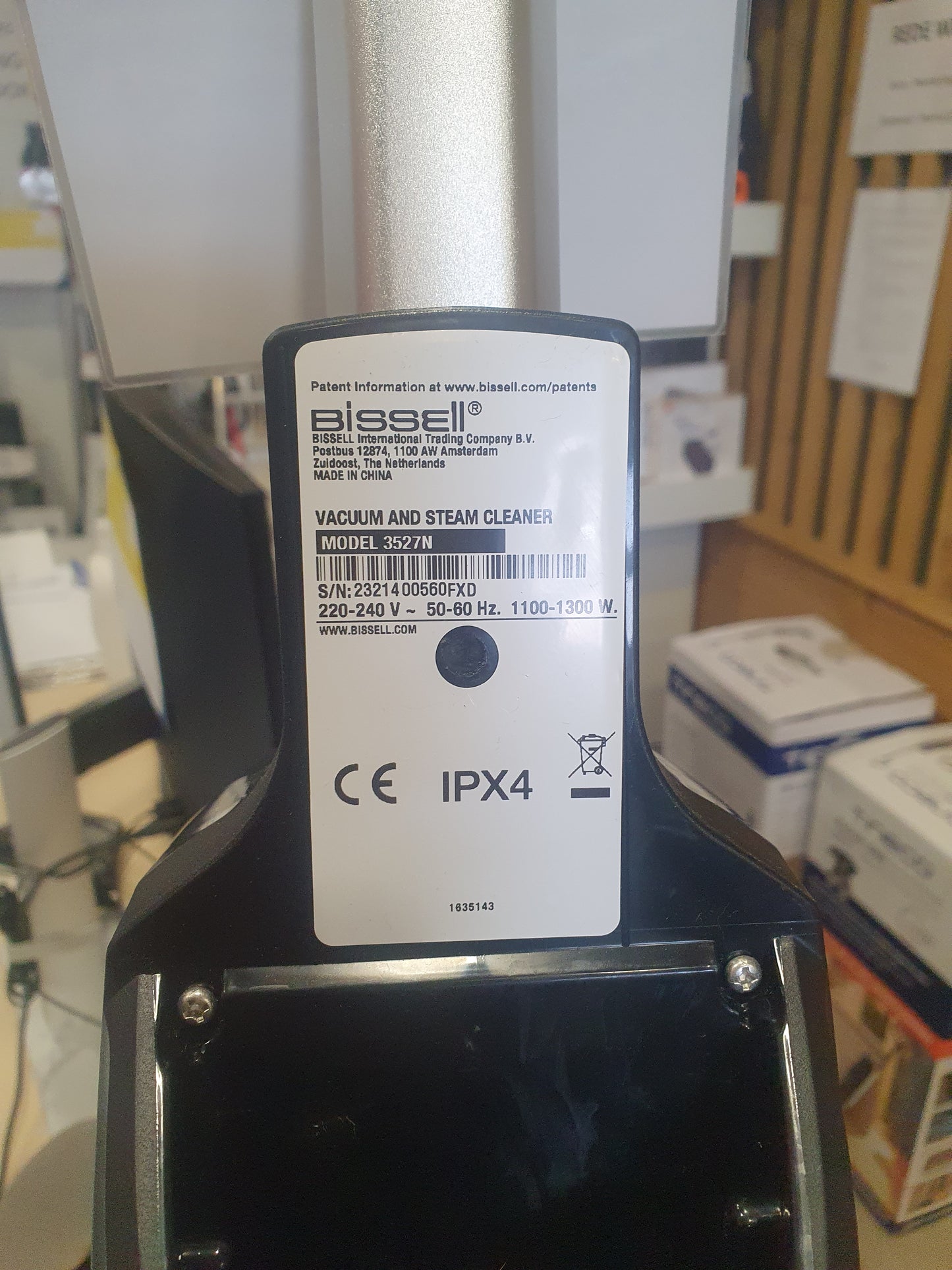 Aspirador Crosswave Hydrostean Pet Select 3527N - Bissell