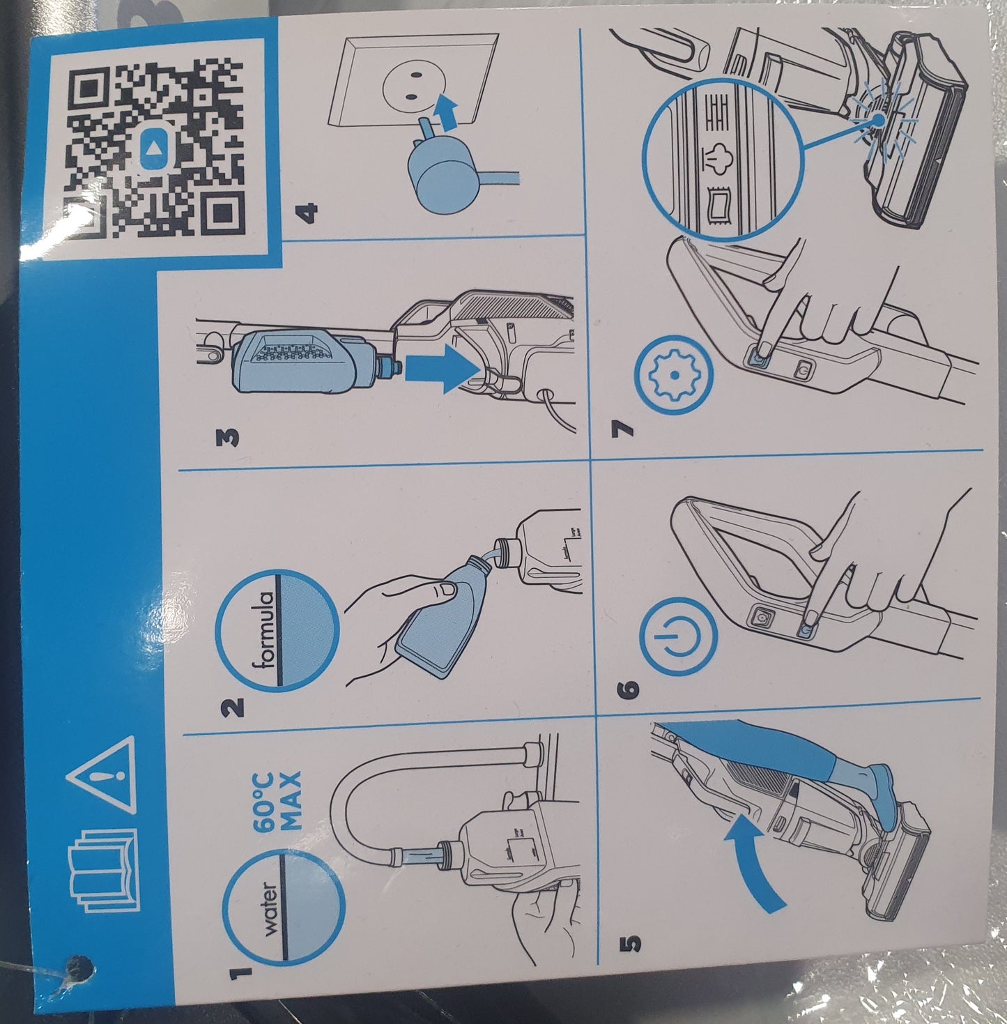 Aspirador Crosswave Hydrostean Pet Select 3527N - Bissell