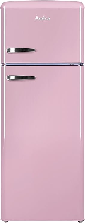 Frigorifico c/ congelador - KGC 15636 P - Rosa Cupcake  - Amica