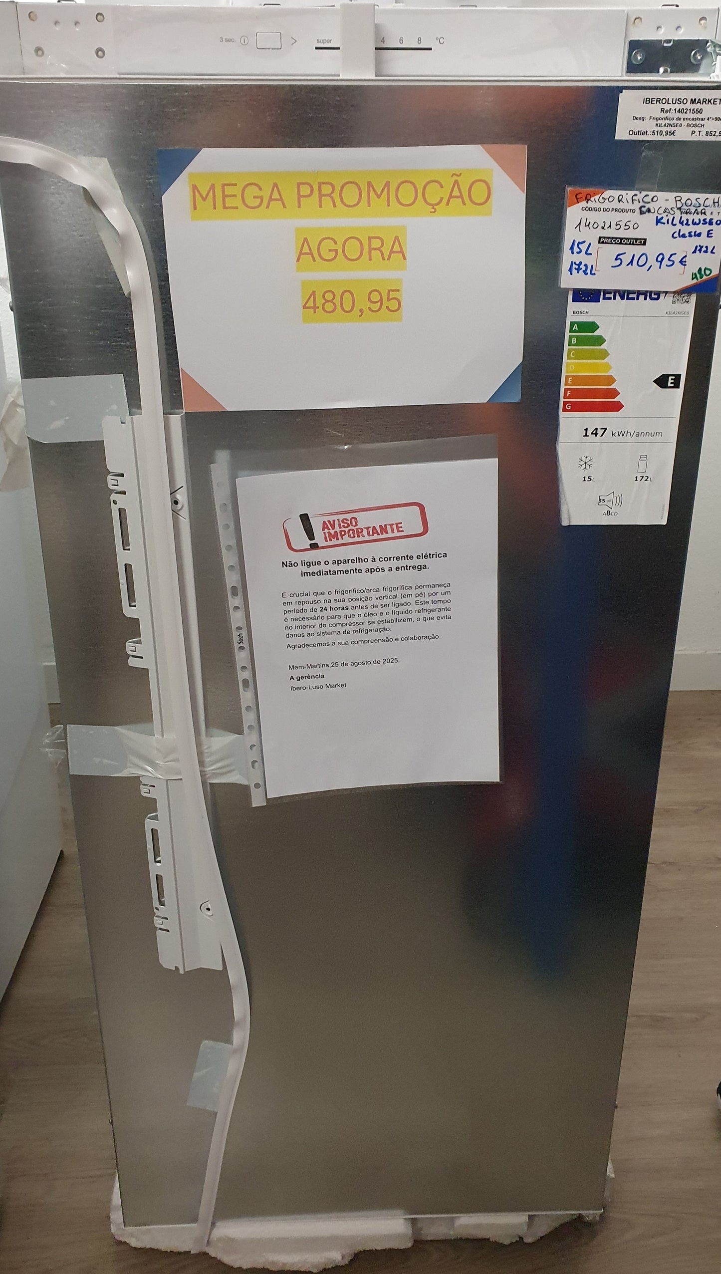 Frigorífico de encastrar 4 - KIL42NSE0 - BOSCH