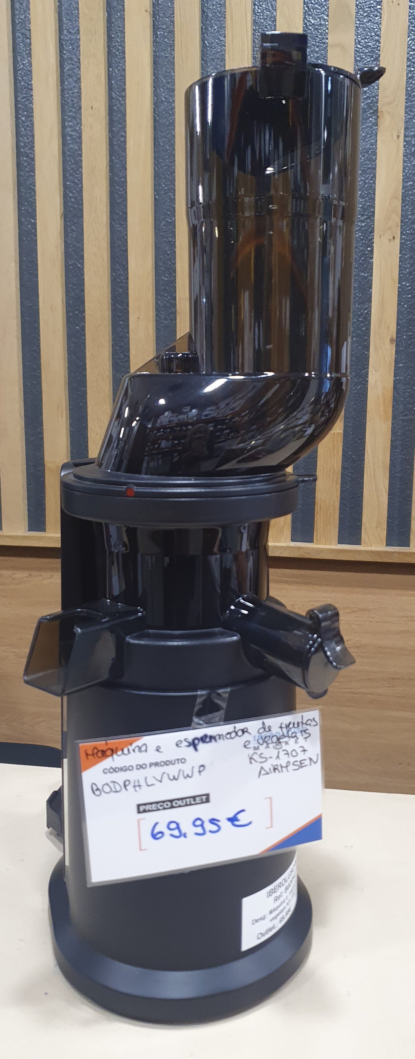 Espremedor de frutas e vegetais KS-1507 - AIRMSEN