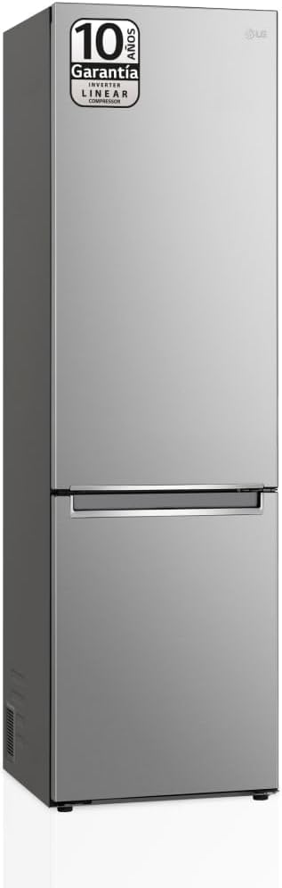 Frigorífico Combinado LG GBP52PYNBN (Independente - 384L - Inox)