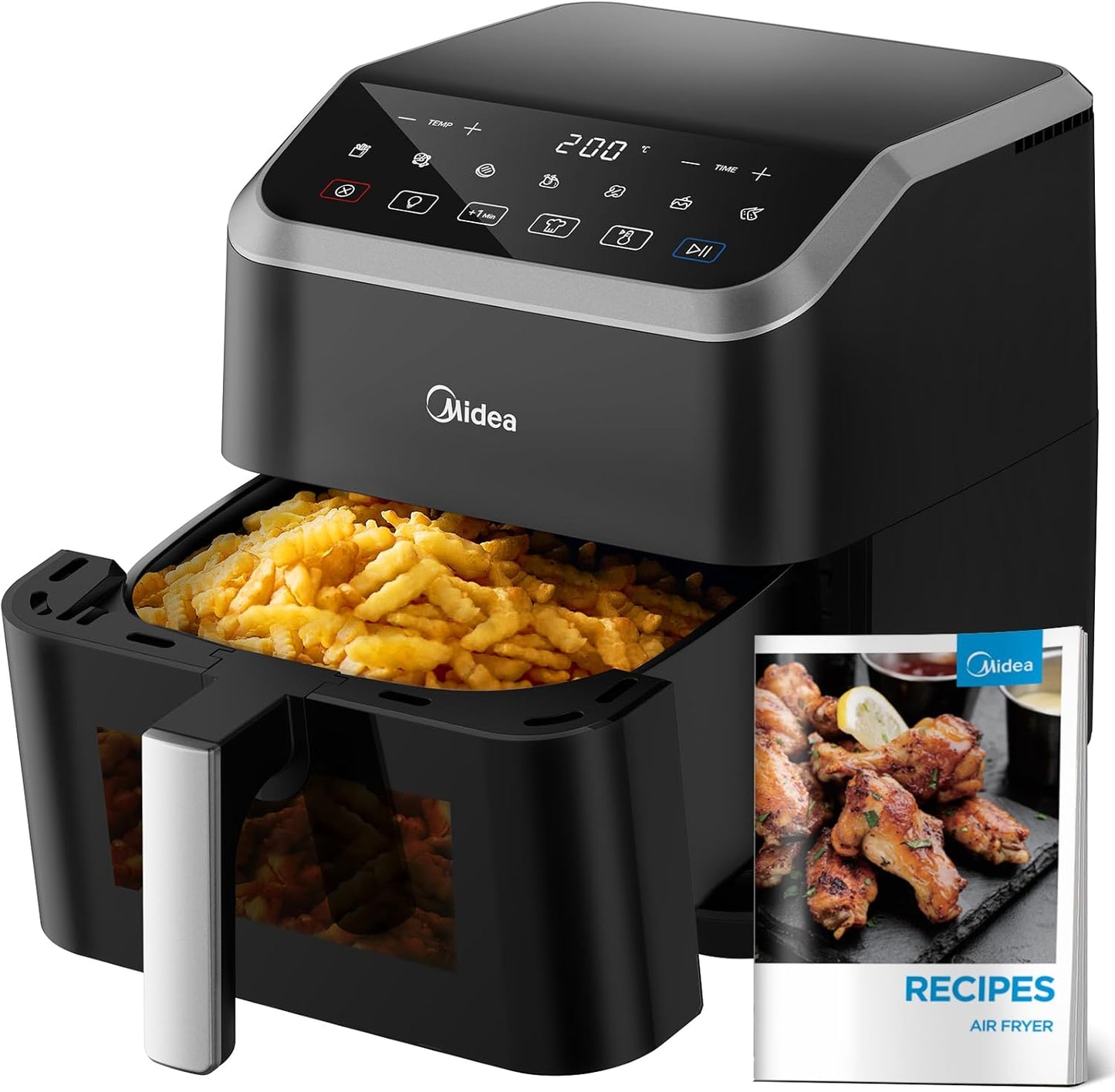 Airfryer MAD1100DADK 1850W 11L - MIDEA