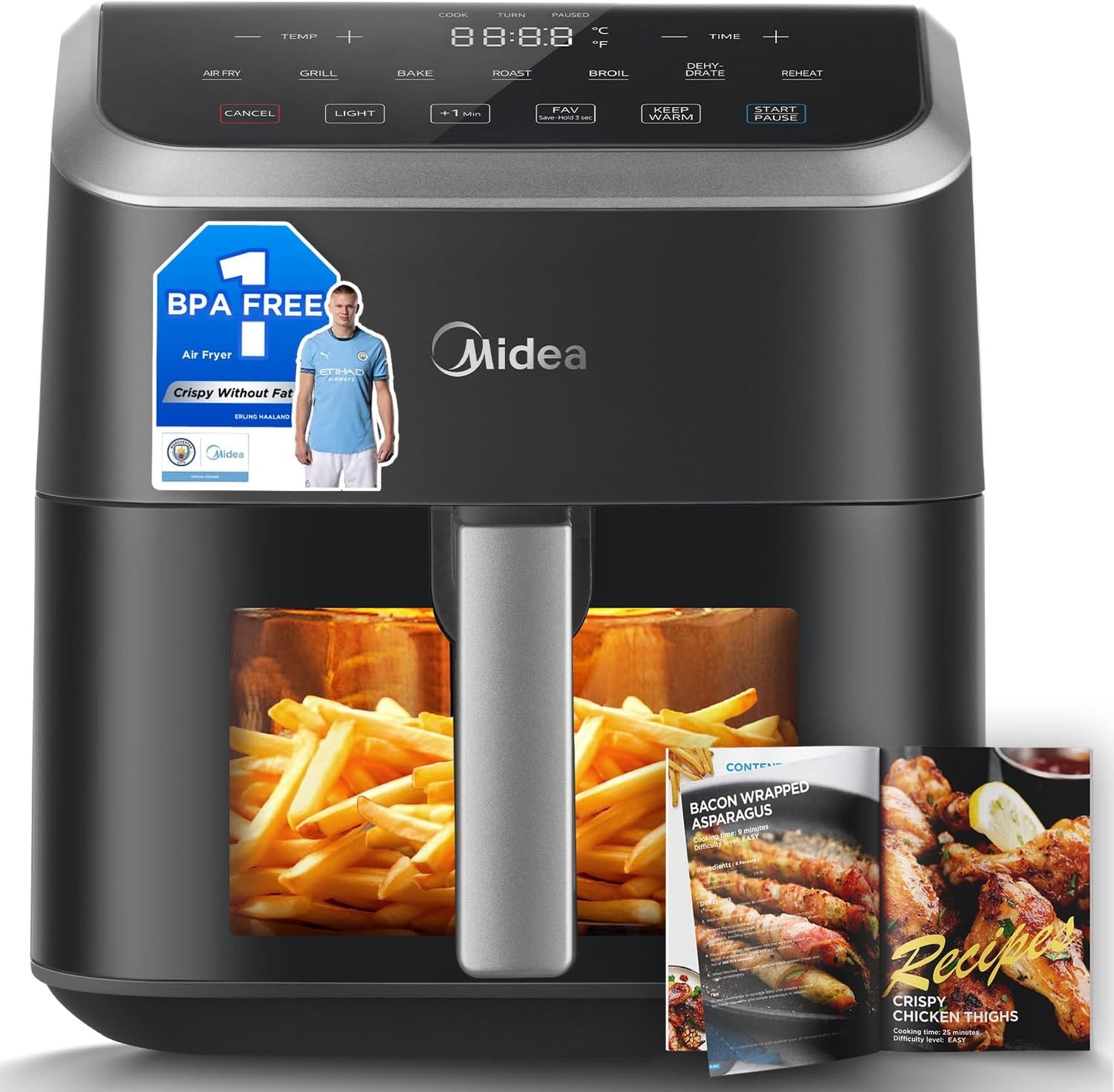 Air fryer MAD55000ADK /5L /1600W-MIDEA