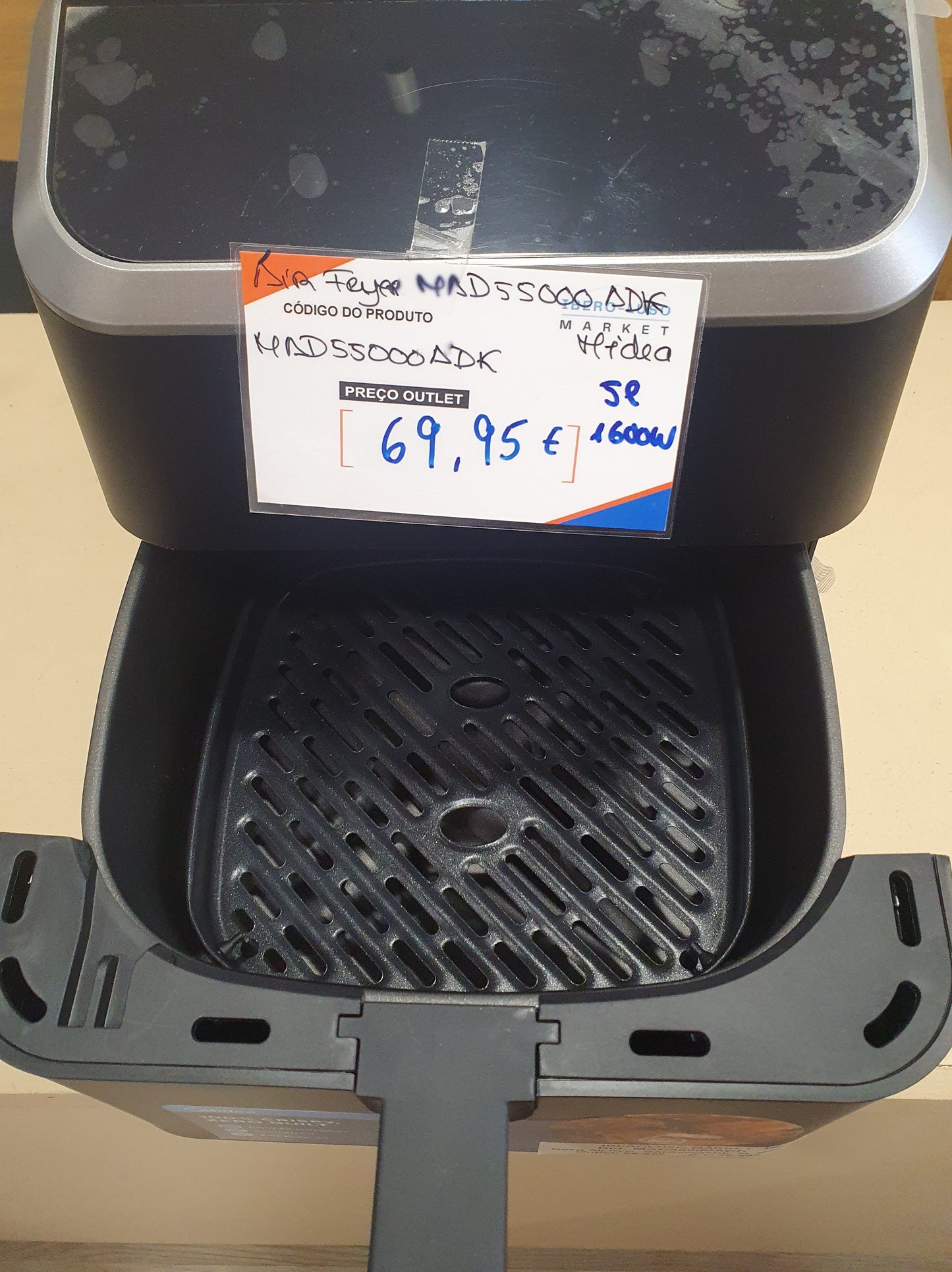 Air fryer MAD55000ADK /5L /1600W-MIDEA