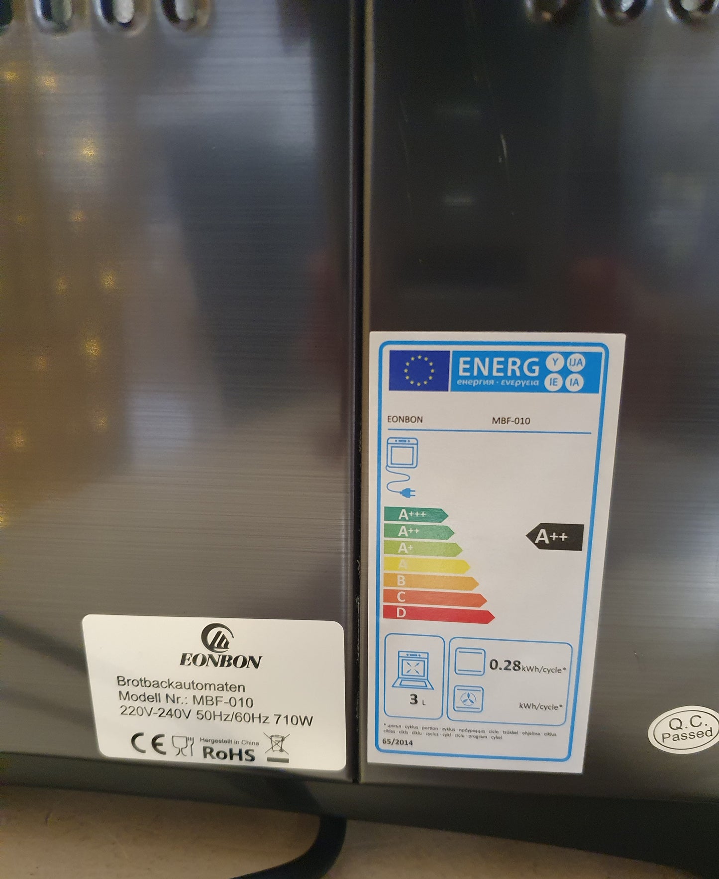 Máquina de fazer Pão MBF-010-710W  - EONBON