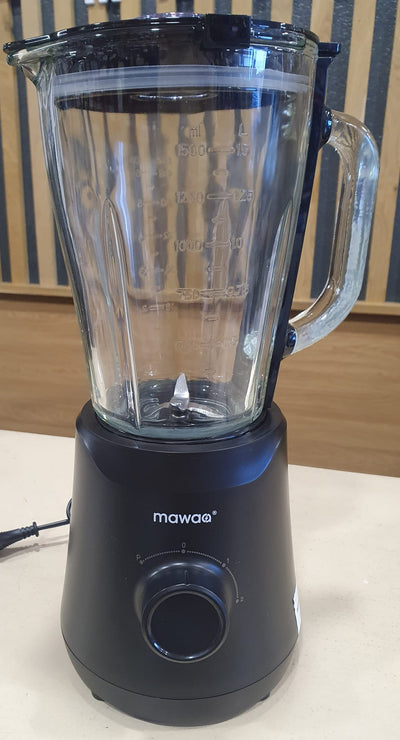 Liquidificador com Copo de Vidro MBL-32516-SB /500W/1,5L- MAWAA