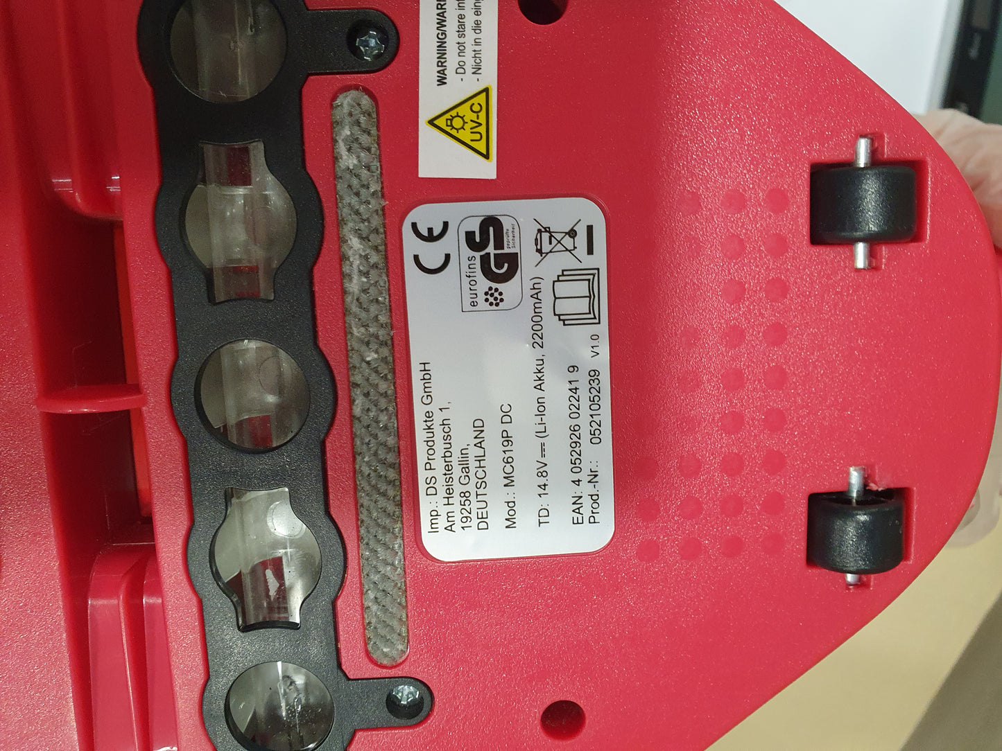 Aspirador de ácaros c/ bateria - MAXXMEE