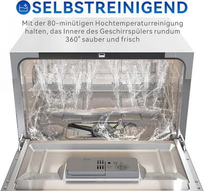 Máquina de Lavar Loiça de mesa MDW6CW01 - MAGICPLUX