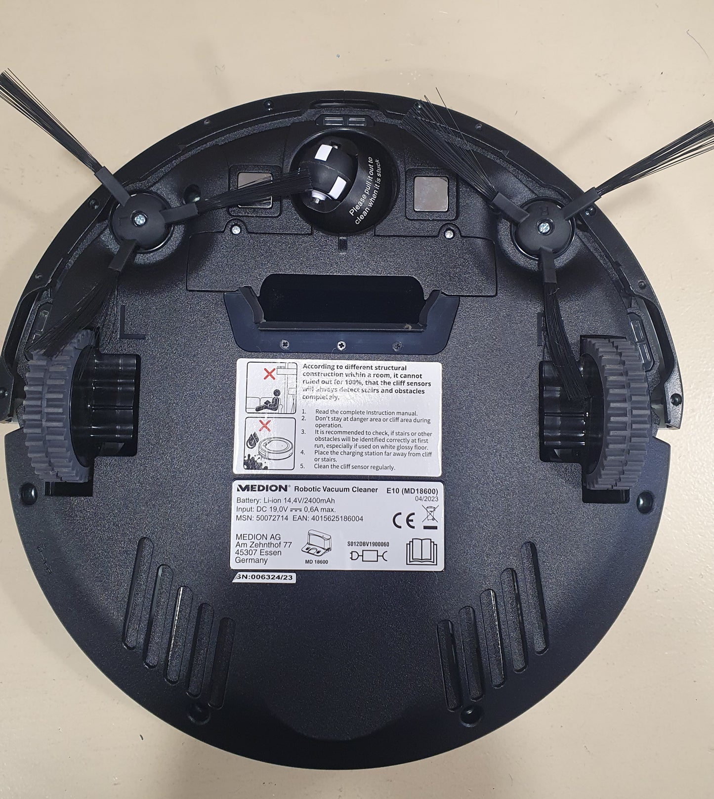 Aspirador Robot MD 18600 - Medion