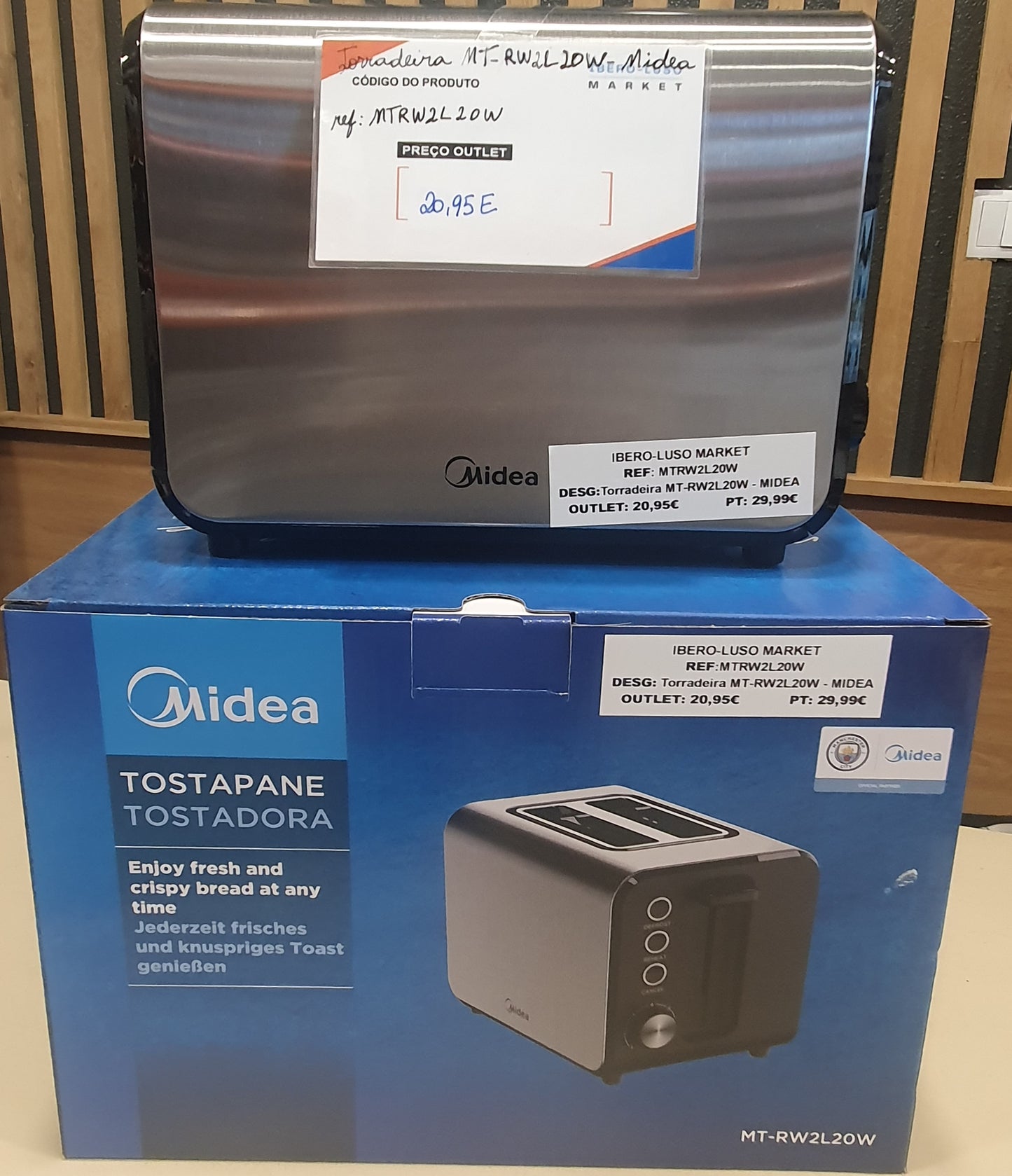 Torradeira MT-RW2L20W - MIDEA