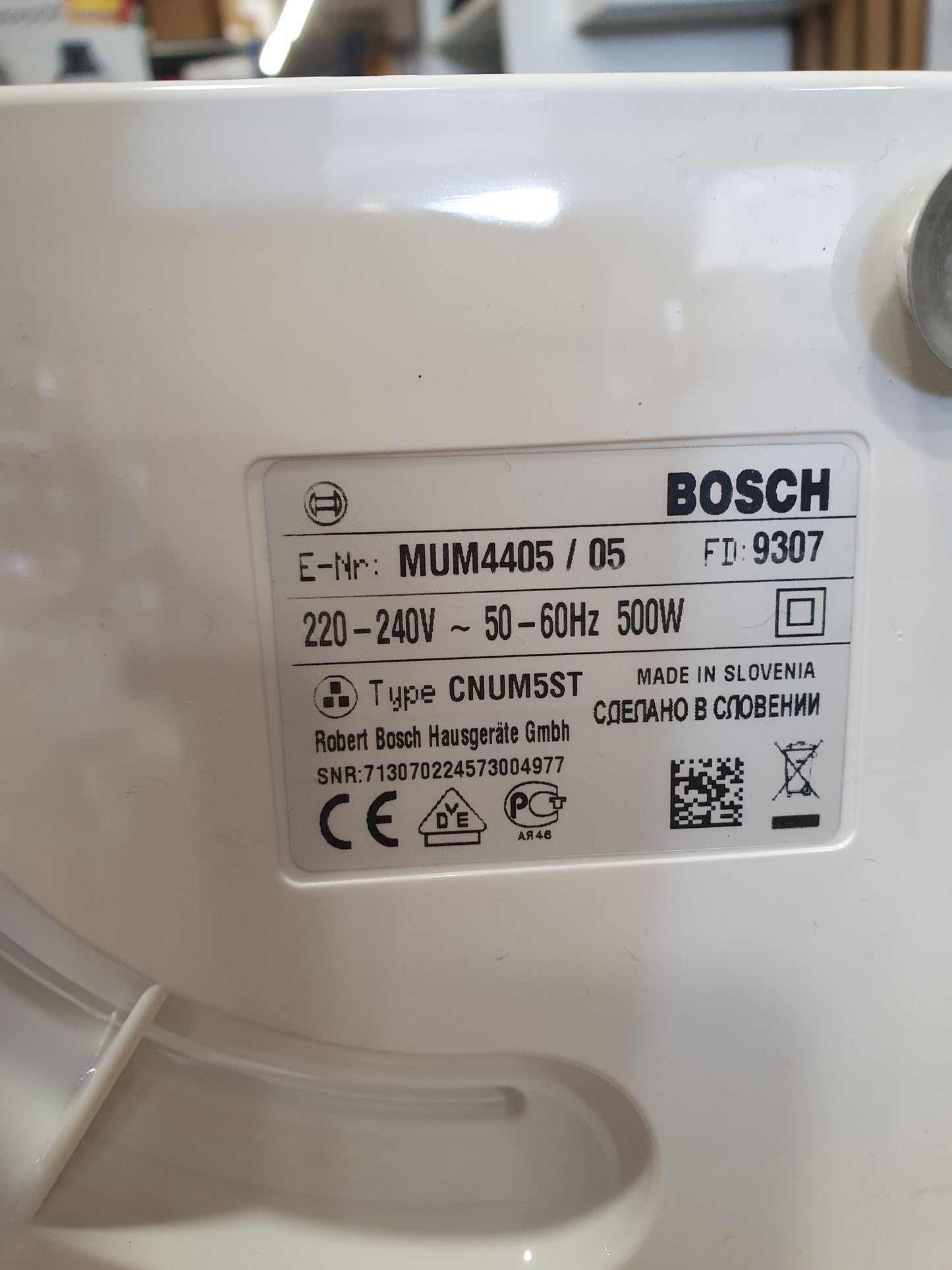 Batedeira MUM4405 - Bosch