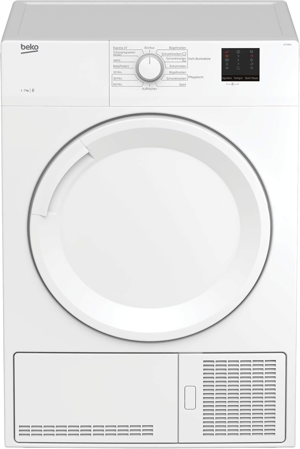 Máquina Secar Roupa 7Kg DC 7130 N - Beko