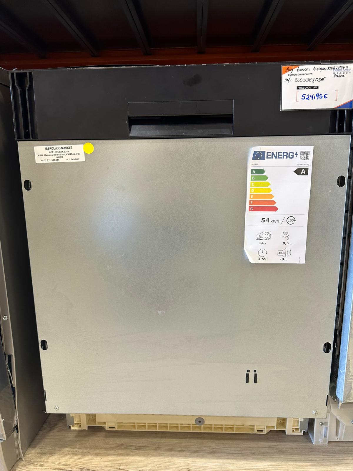 Máquina de lavar loiça encastre XI4A4M4PB  - HAIER