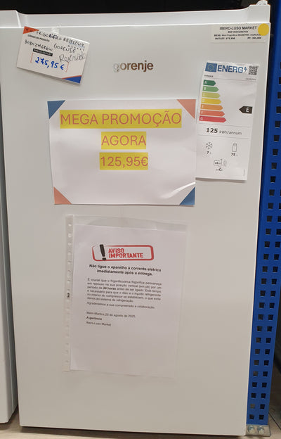 Mini Frigorífico RB39EPW4 -GORENJE