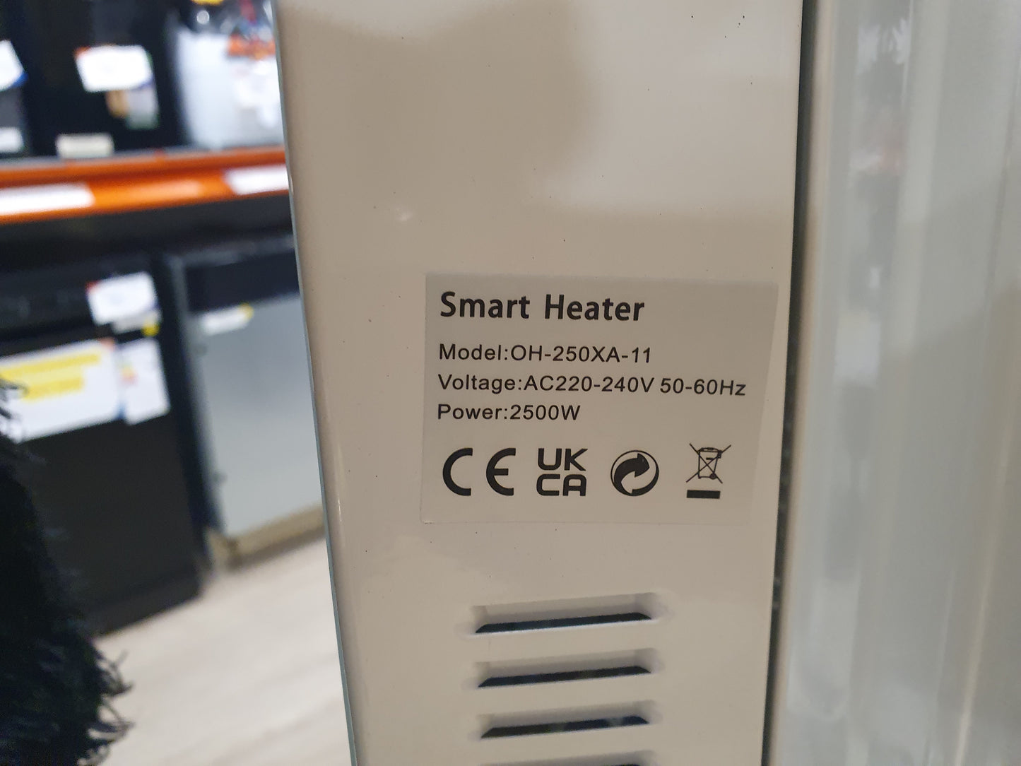 Radiador a óleo OH-250XA-11 - SMART HEATER