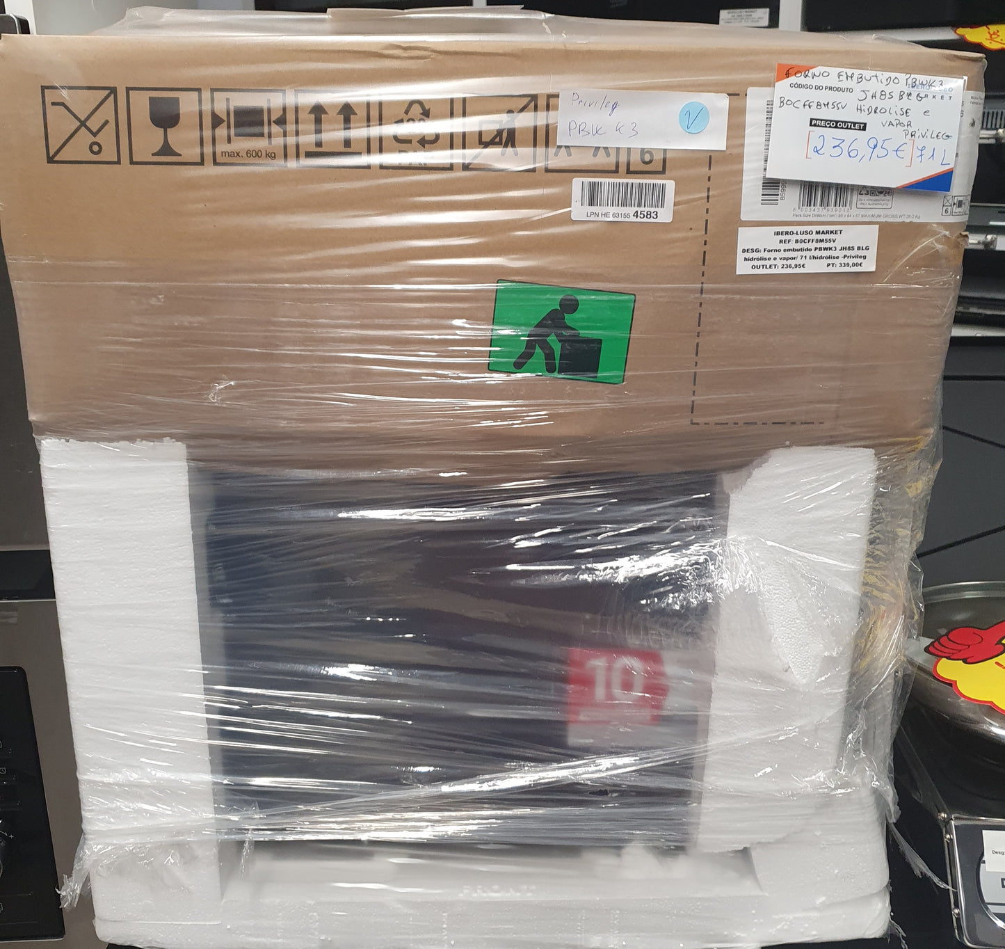 Forno encastrar PBWK3 JH8S BLG - Privileg