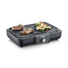 #Grelhador de alumínio fundido c/ revestimento anti-aderente PG8556|37 x 29 cm|2300W - Severin