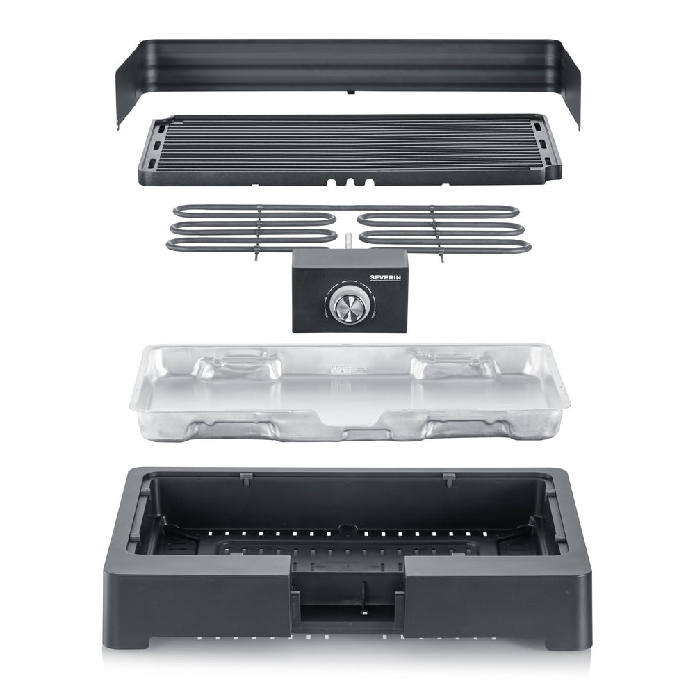 #Grelhador de contacto de Mesa PG8567 |44,5 x 26 cm|2200W- Severin