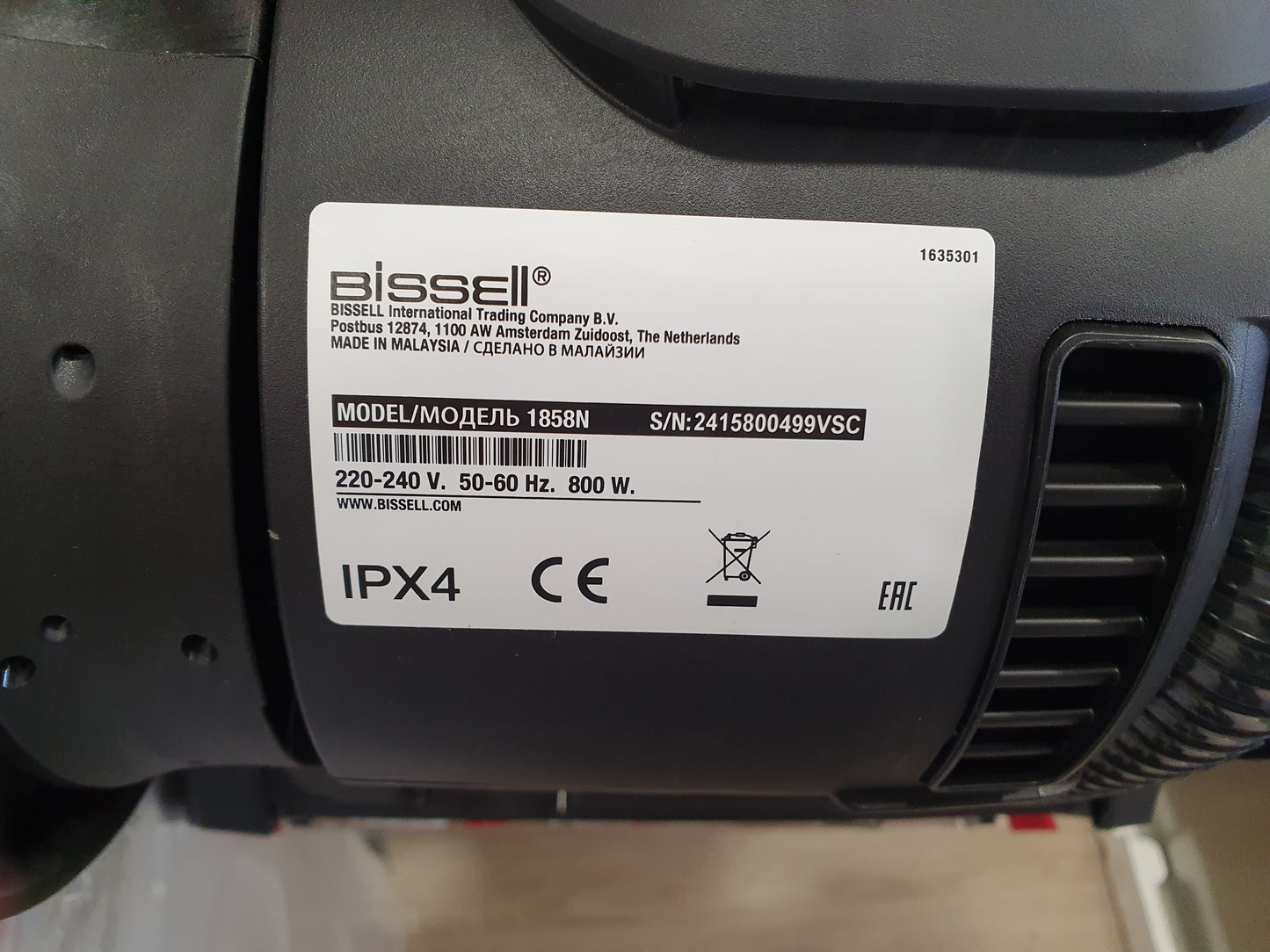 Aspirador ProHeat 2X Revolution 1858N - Bissell